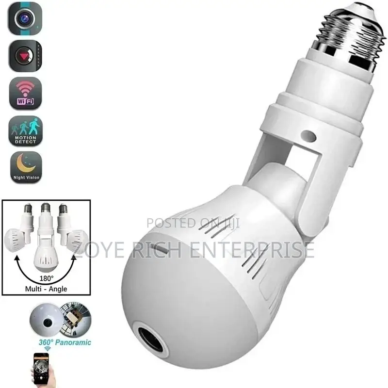 Security Bulb Camera