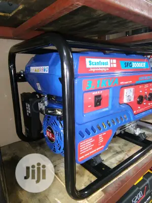 Brand New 3.1kva Scanfrost Petrol Generator