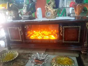 Fire Plate TV Stand