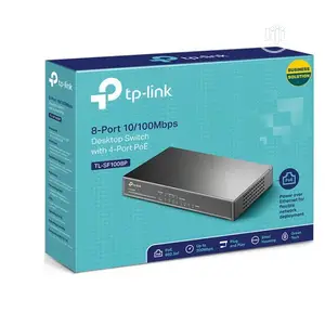 Tl-Sf1008p 8 Port 10/100mbps Unmanaged Switch With 4port Poe