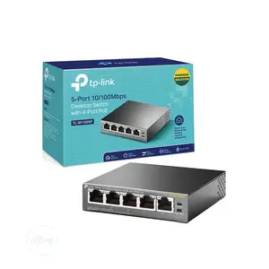 Tl-Sf1005p 5 Port 10/100mbps Unmanaged Switch With 4port Poe