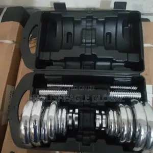 20kg Adjustable Dumbbell With Extra Long Bar Bell