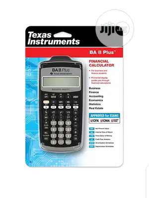 Texas Instruments Ba Ii Plus Financial Calculator