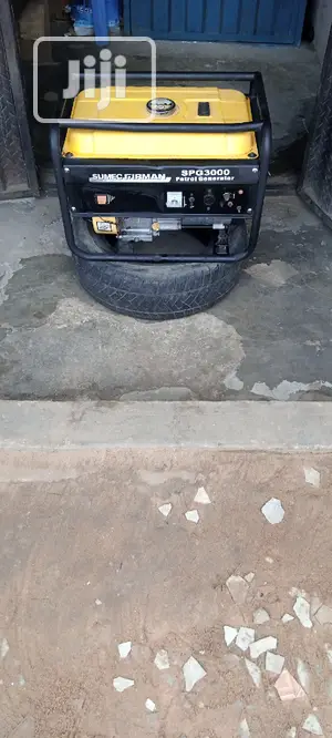 Fairly Used 2.8KVA SUMEC FIRMAN SPG3000 Big Gen + D Receipt