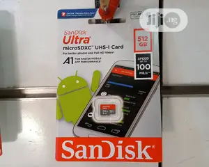 Sandisk 512gb Ultra Microsdxc Uhs-I Memory Card - 100mb/S C1