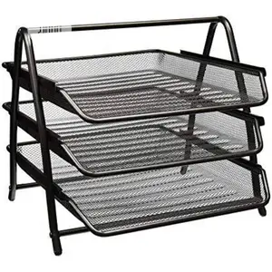 Documents File Rack 3 Layer File Disc Folder