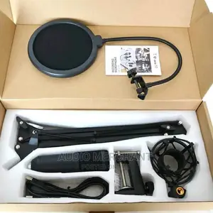 Studio Condenser Microphone With Stand
