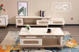 Portable TV Set Nd Center Table