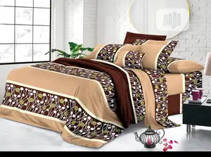 Lovely Duvet,Bedsheet With 4 Pillowcases