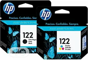 Hp 122 Ink Cartridges Combo ( Black + Tri-Each Colour
