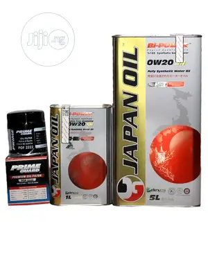 Japan Oil 0w20 Bi-Power Fully Synthetic Oil