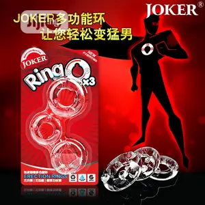 Joker Penis Card Box Three Rings