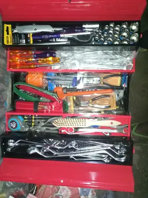 Set of Mechanical Tools Box