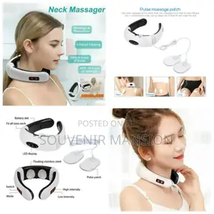 Electric Pulse Neck Massager for Pain Relief
