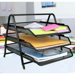 3 Tiers Document Tray ( Black )