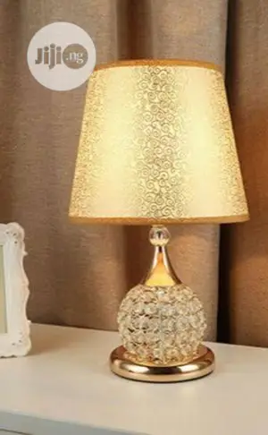 Bedside Lamp Acrelic Gold