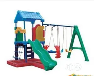 Playground Equipment With Swing And Glider
