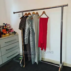 Single Stainless Steel Clothes Racks