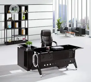Executive Glass Table 1.6meter