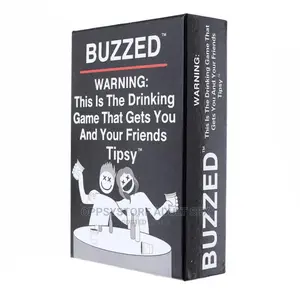 Buzzed Drinking Game Card