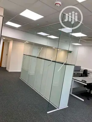 Glass Partition For Reception