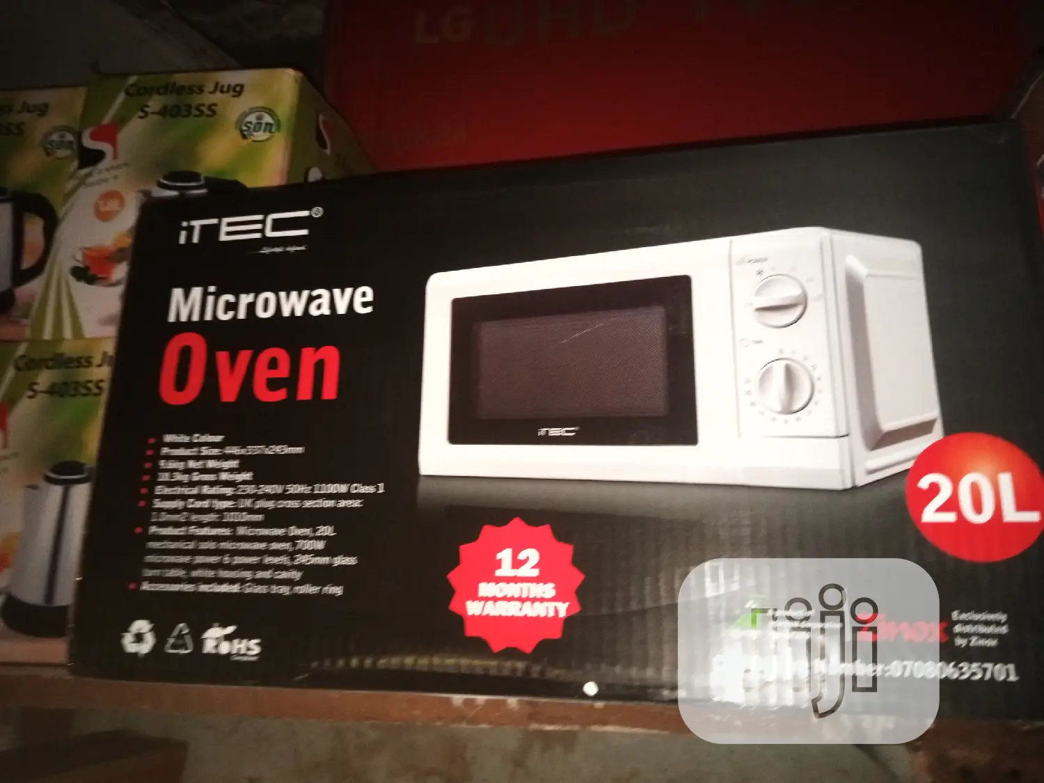 ITEC 20l Microwave Oven