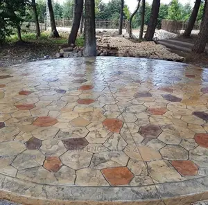 Turkish Stamp Floor Concrete Color Hardener Polish Release