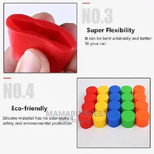 20pcs Universal Silica Gel Car Wheel Nut Protection Cover-Mu