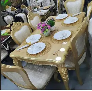 Gold Royal Sofa Sets by 6 Seaters
