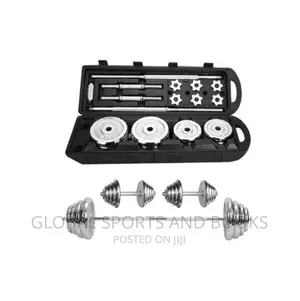50kg Chrone Dumbell and Barbells Set
