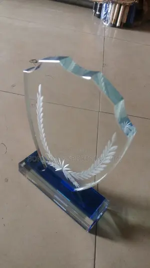 Newly Glass Award Plaque