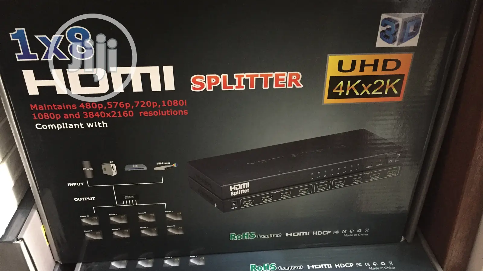 8 Port Hdmi Splitter