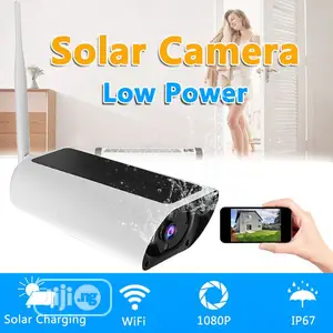 Night Vision 1080P HD Solar Powered Wireless WIFI IP Camera