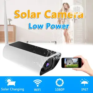 Wifi CCTV PIR Motion Outdoor Wireless Solar Powered Camera