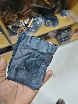 Leather Gym Gloves