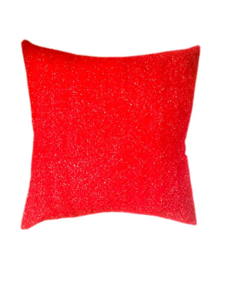 Red Throw Pillow