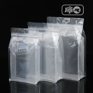50pieces Side Gusset Self Stand Ziplock Pouch (26cm X 39cm)