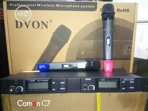 Original Professional Wireless Mic 2in1 Dvon Act-9090u