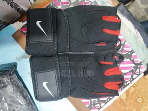 Red Nike Gym Glove GXC