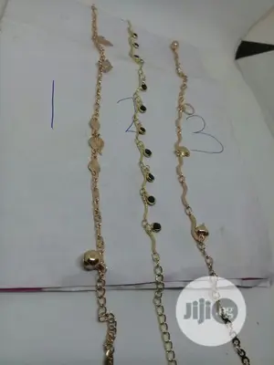 Exotic Princess Leg Chains "Anklets" - Gold