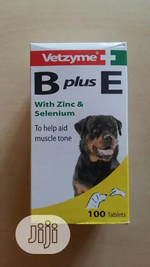 Vetzyme B Plus E Dog Multivitamin 100tabs