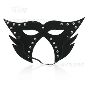 Classy Design Leather Stud Eye Mask