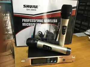 Shure 300g Double Wireless Microphone