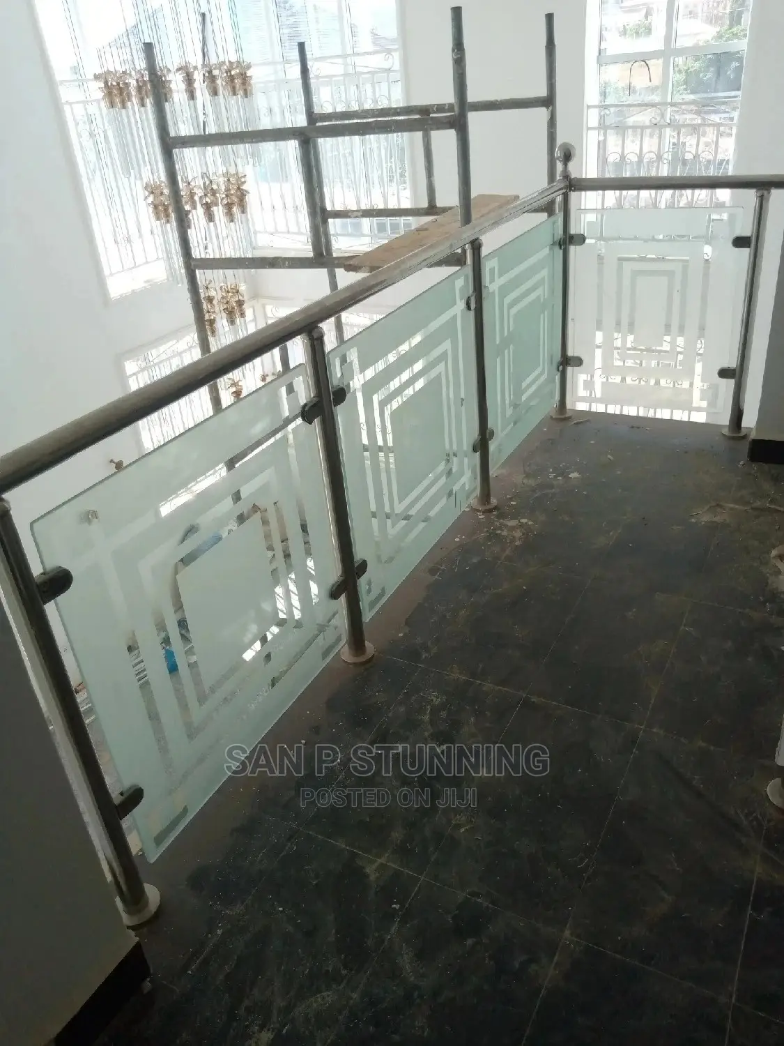 Quality Stainless Handrail With Glass