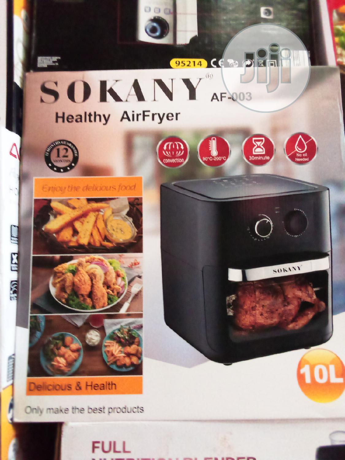 Sokany Air Fryer in Lagos Island (Eko) Kitchen & Dining, Pat Homwares