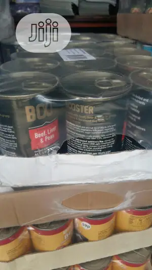 Booster Can Tin Dog Food 24tins