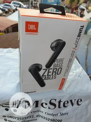 JBL Tune 220 Pure Bass Wireless Earpods 100% Original