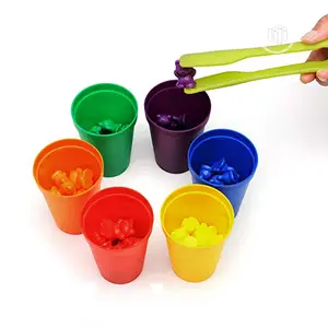 Counting Bears Color Sorting Homeschool Montessori Maths Lea
