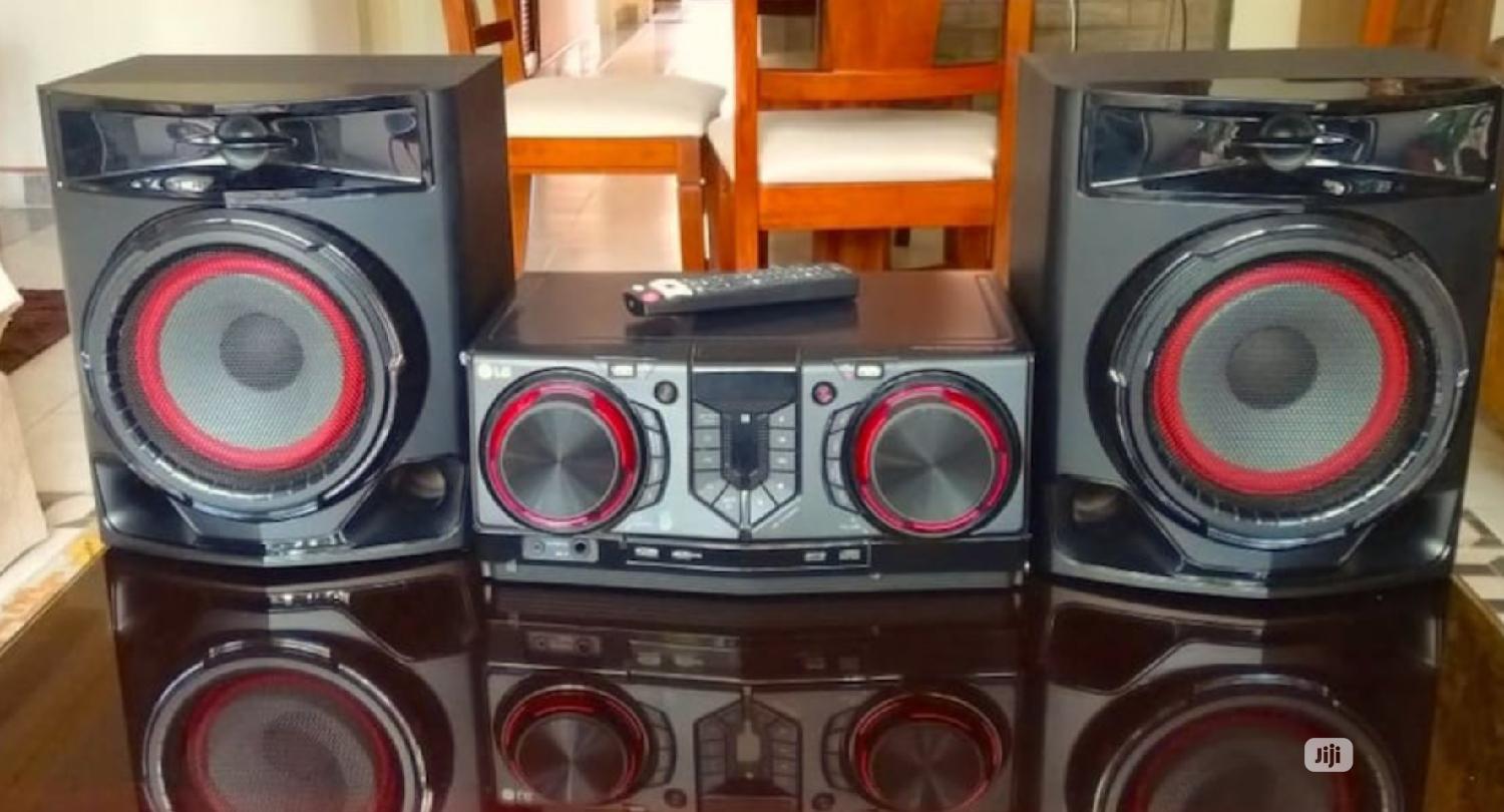 New Xboom LG (480W) CJ44 Sound System Bluetooth Warranty in Ojo Audio