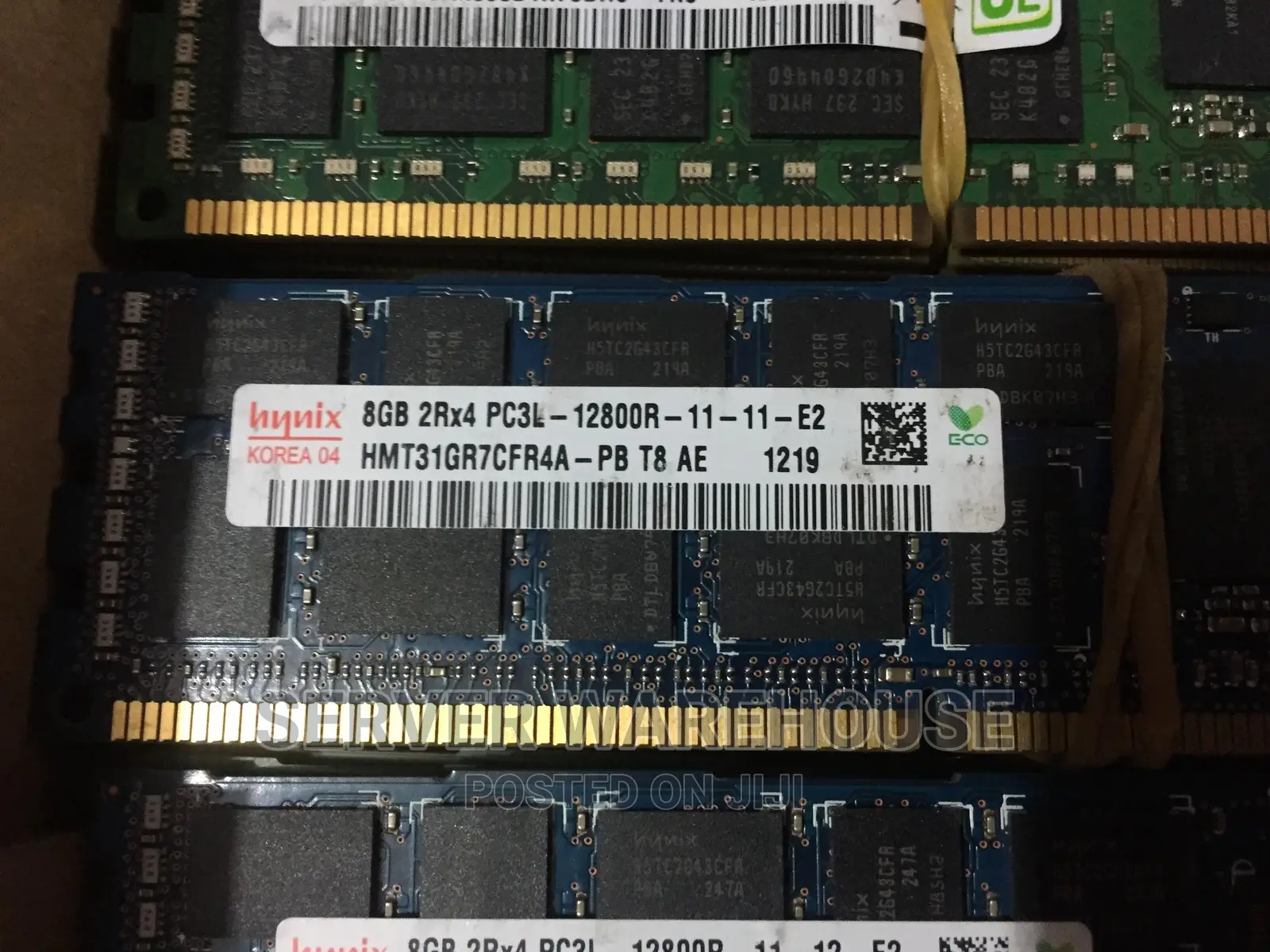 8GB PC3L-12800R Registered RAM Memory Module For Servers